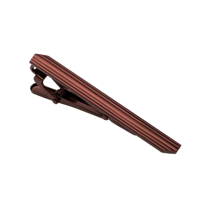 Suffolk Brown Stainless Steel Tie Bar sold by The Dark Knot Limited