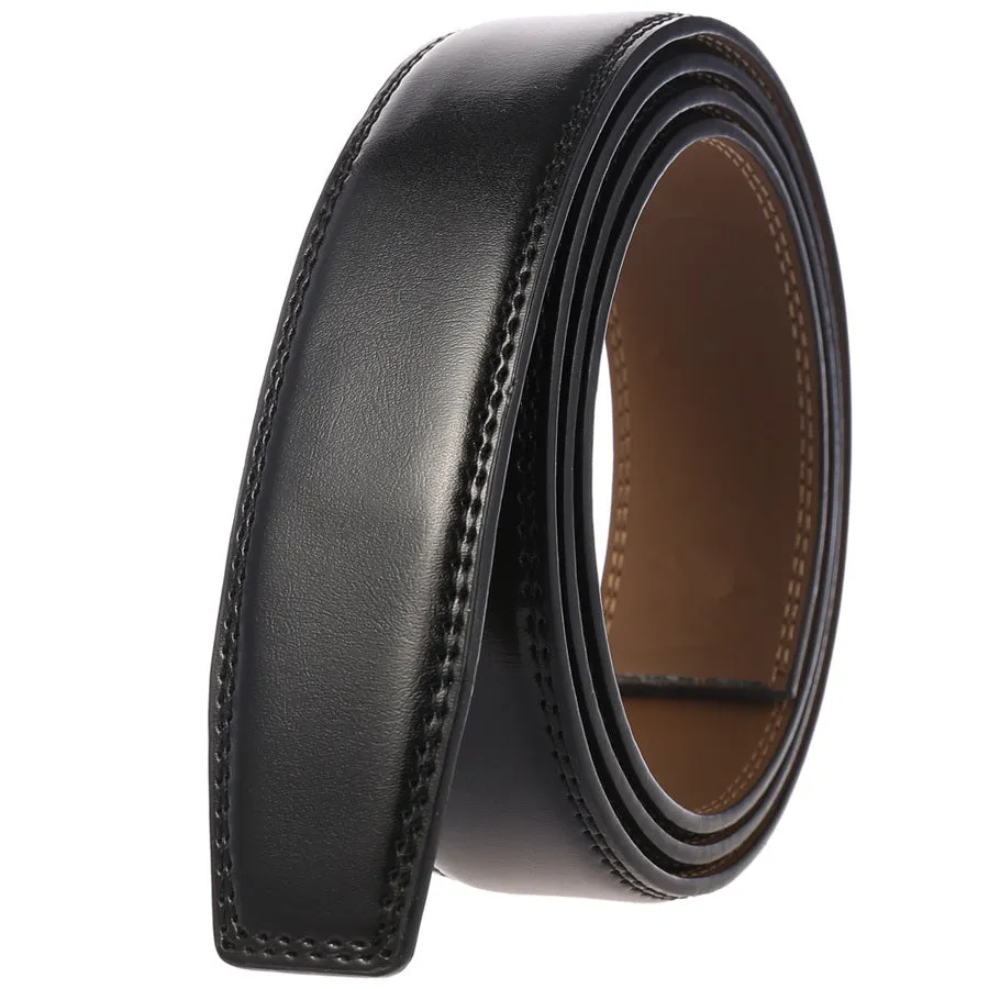 Vintage Black Leather Belt sold by The Dark Knot Limited