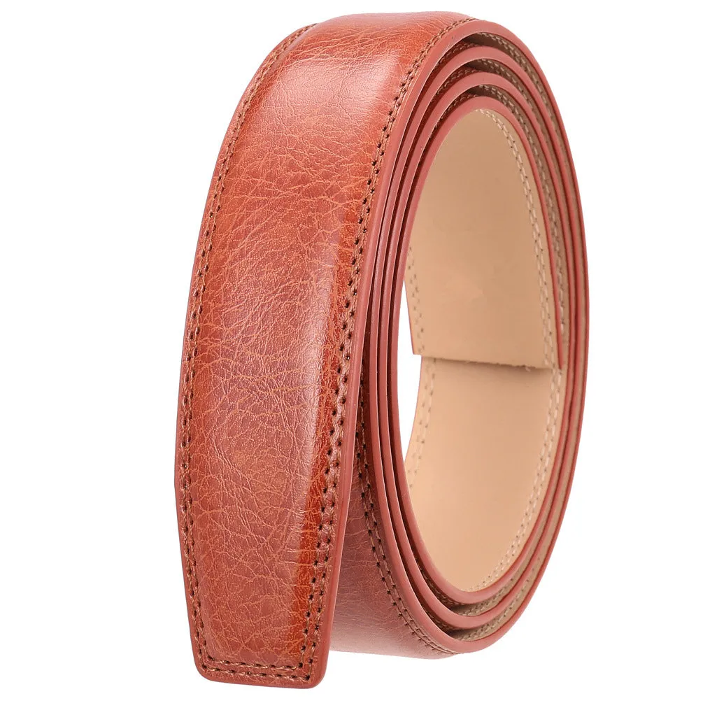 Hazelnut Tan Grain Leather Belt sold by The Dark Knot Limited