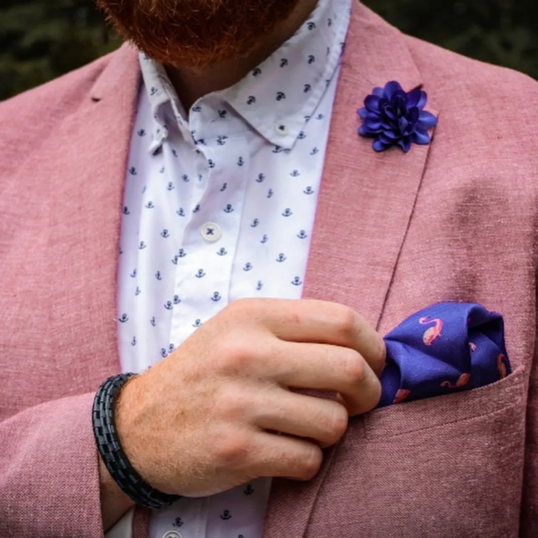 Three Ties and Three Pocket Squares Executive Set sold by The Dark Knot Limited product image thumbnail 5