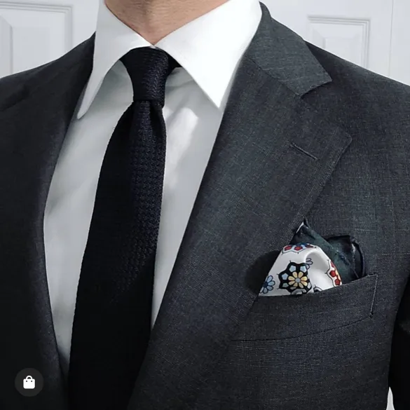 Three Ties and Three Pocket Squares Executive Set sold by The Dark Knot Limited product image thumbnail 3