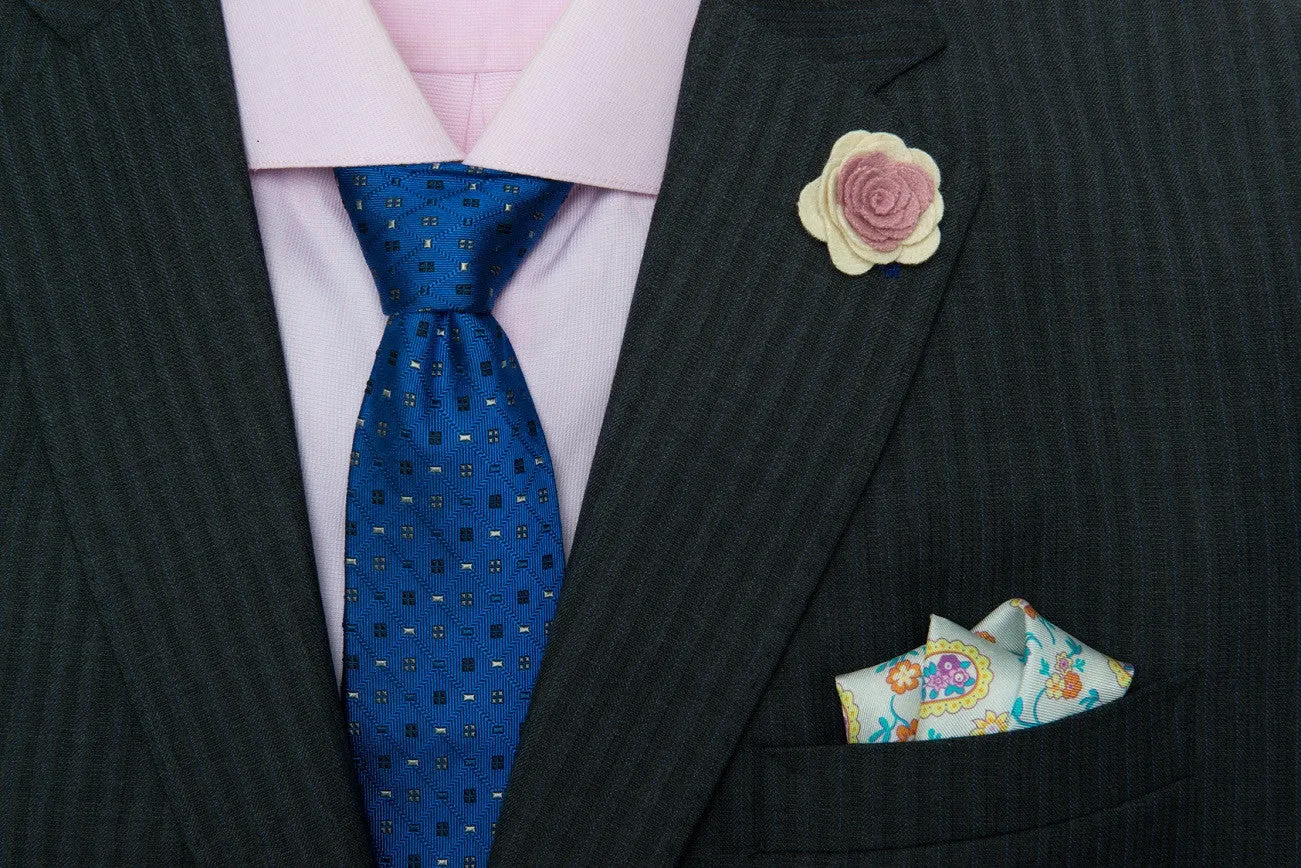 Three Ties and Three Pocket Squares Executive Set sold by The Dark Knot Limited