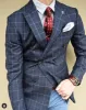Berkshire Abstract Silk Tie, Burgundy / Blue sold by The Dark Knot Limited