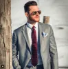 Berkshire Abstract Silk Tie, Burgundy / Blue sold by The Dark Knot Limited
