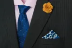 Three Ties and Three Pocket Squares Starter Kit sold by The Dark Knot Limited