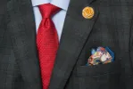Three Ties and Three Pocket Squares Starter Kit sold by The Dark Knot Limited