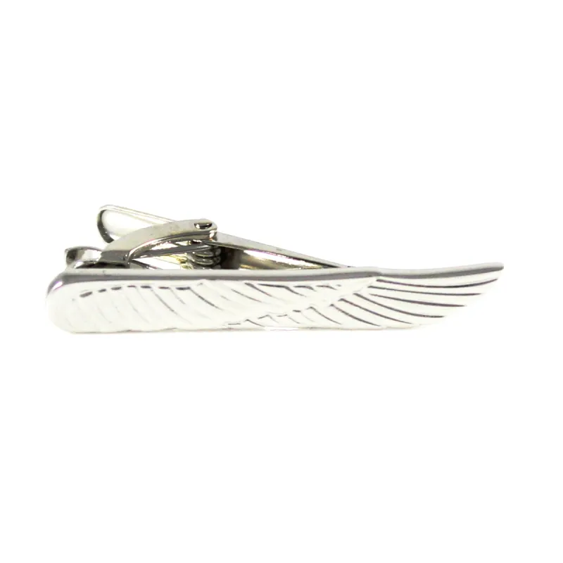 Maui Silver Wing Tie Bar sold by The Dark Knot Limited