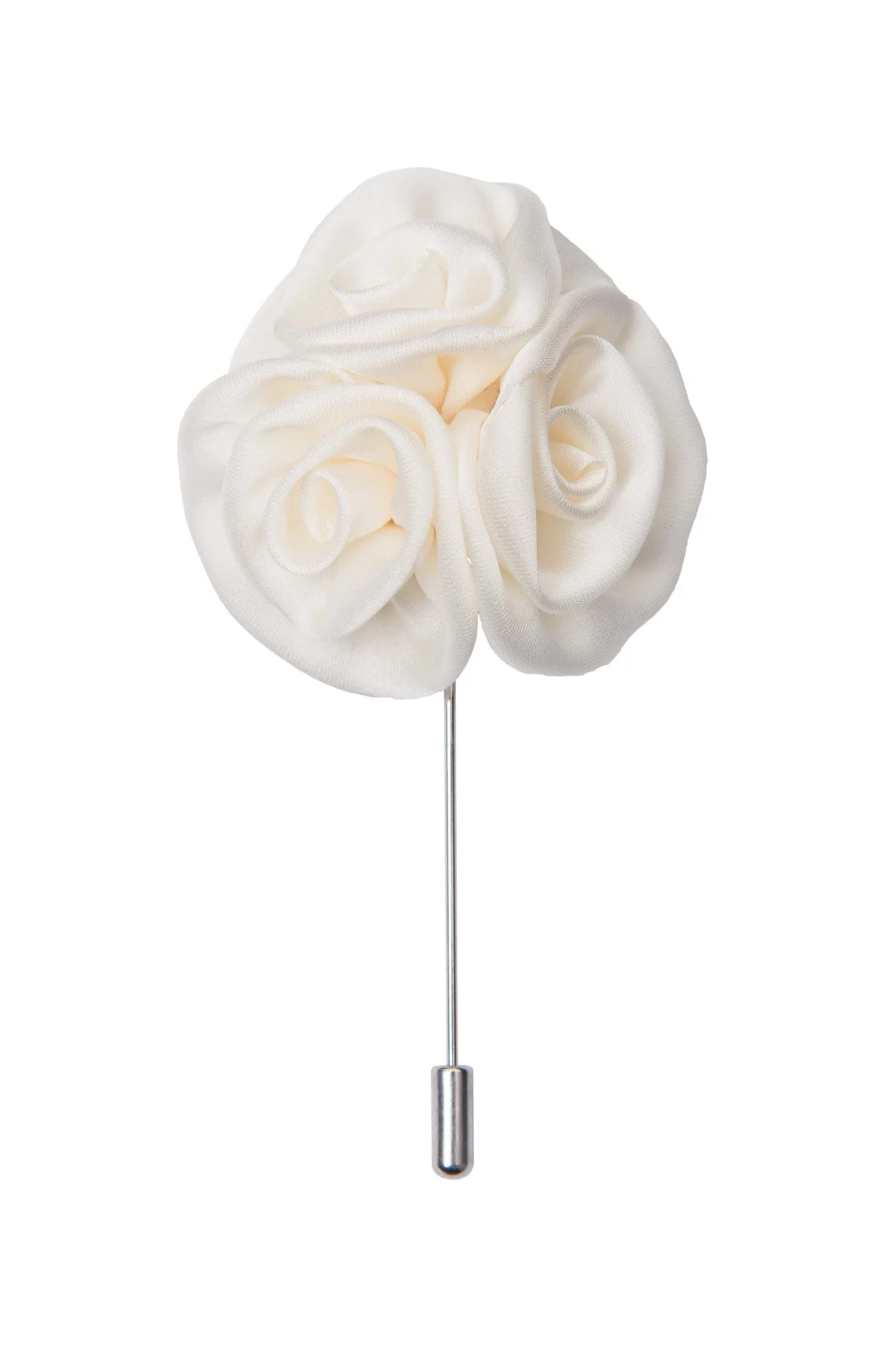 Camden White Lapel Flower sold by The Dark Knot Limited product image thumbnail 2