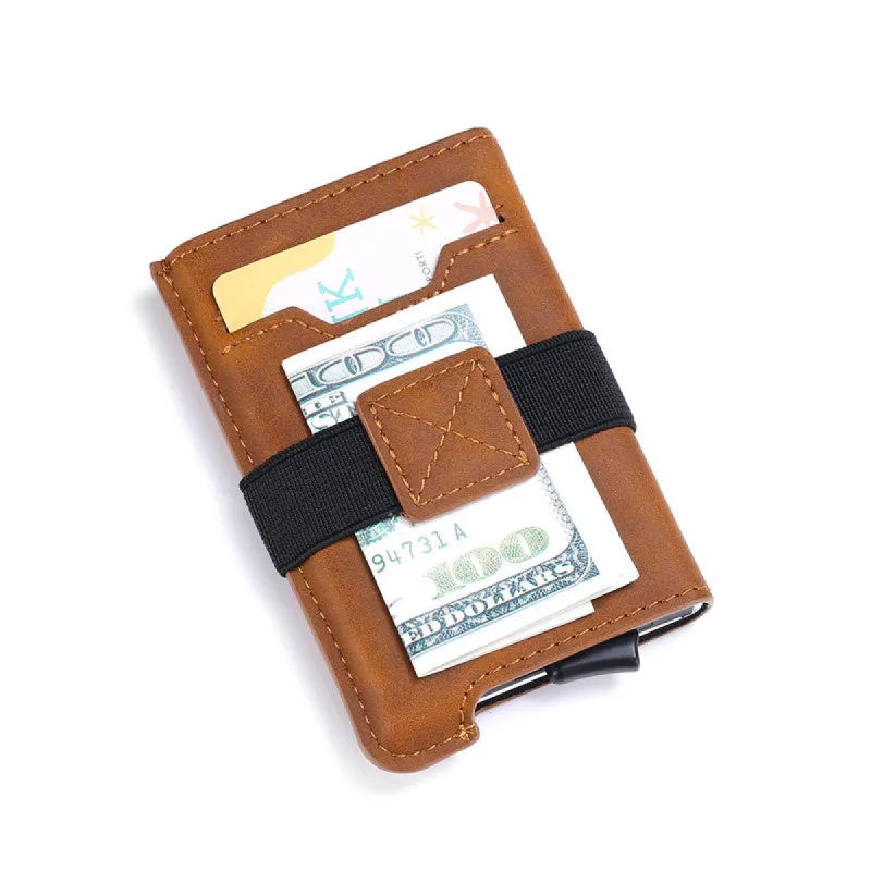 Madison Coffee Slim Wallet sold by The Dark Knot Limited
