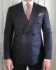 Roxbury Floral Silk Tie, Rust Orange / Silver sold by The Dark Knot Limited