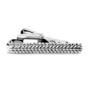 Fort Kent Silver Braided Rope Tie Bar sold by The Dark Knot Limited