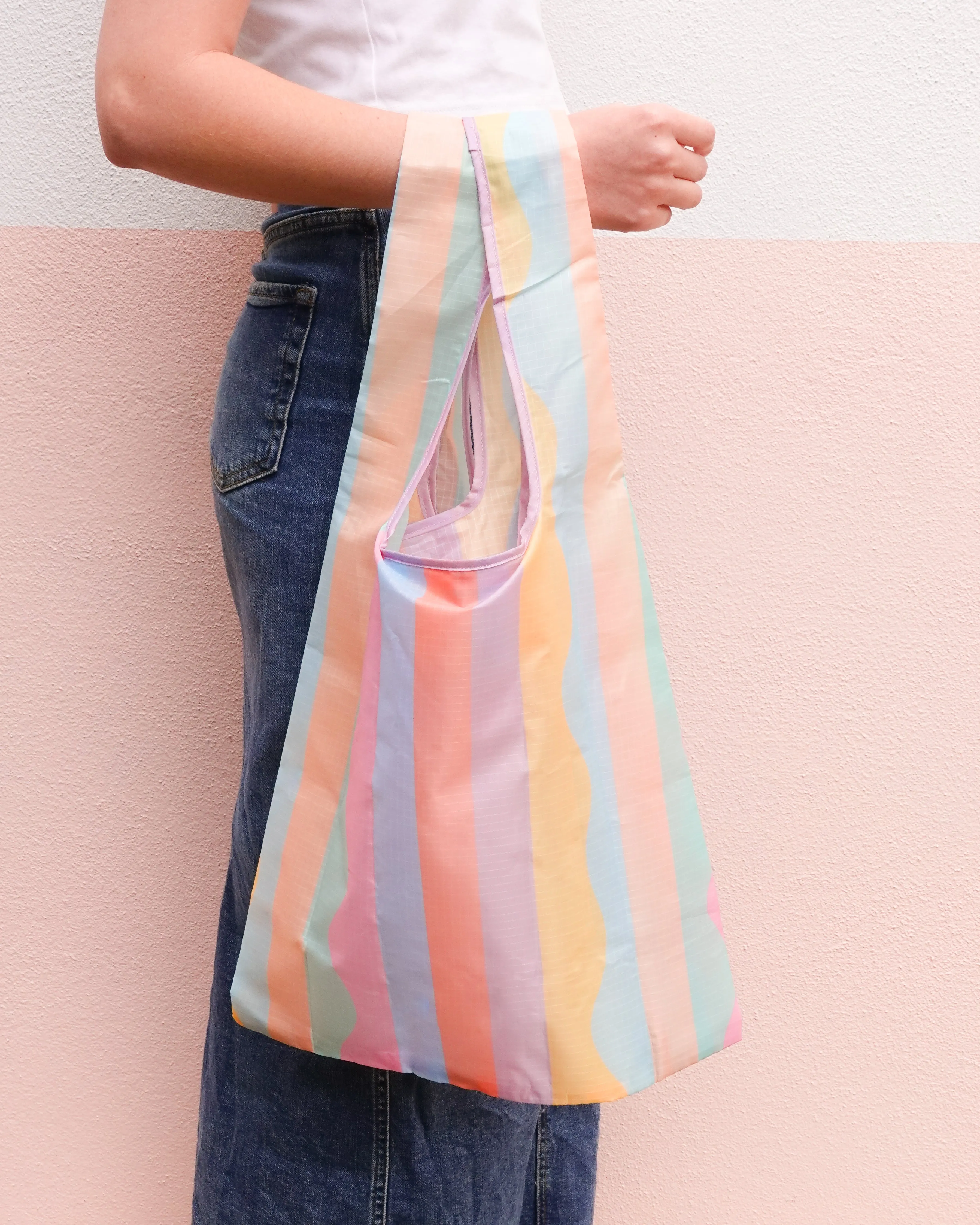 Sunset Soiree Reusable Shopping Bag sold by The Somewhere Co. product image thumbnail 3