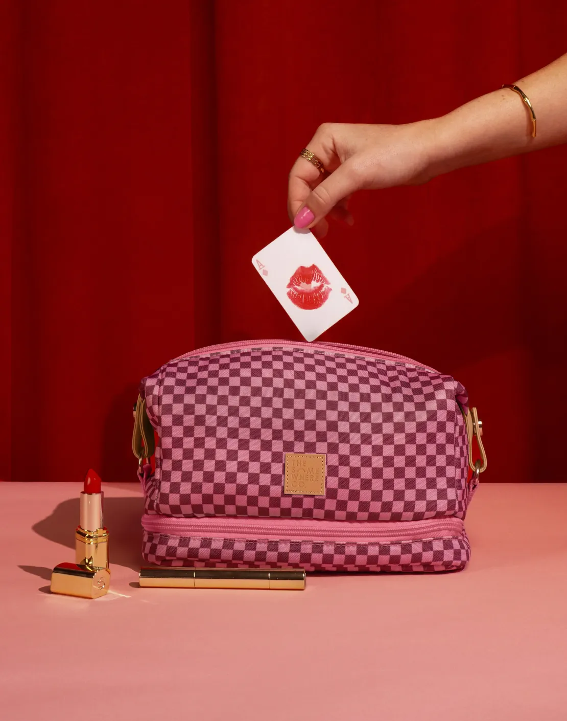 Lady Vengeance Cosmetic Bag sold by The Somewhere Co. product image thumbnail 3