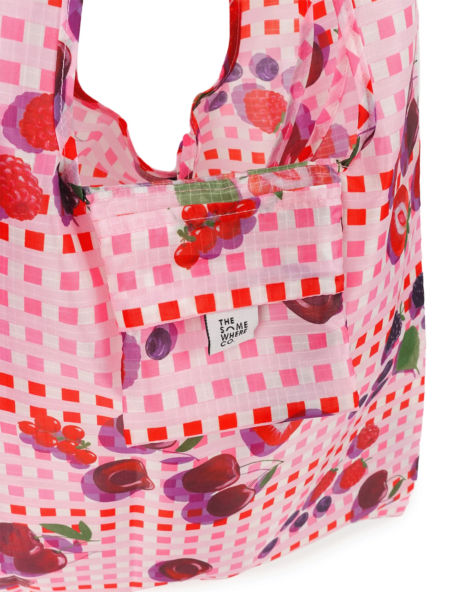 Sundae Cherries Reusable Shopping Bag sold by The Somewhere Co. product image thumbnail 4