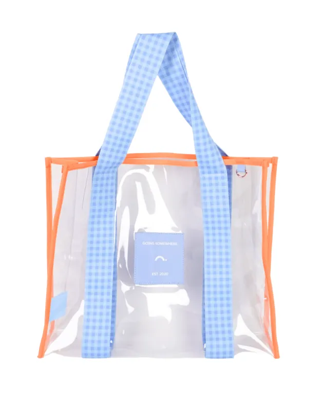 Blue & Orange Cheeky Tote Bag sold by The Somewhere Co.