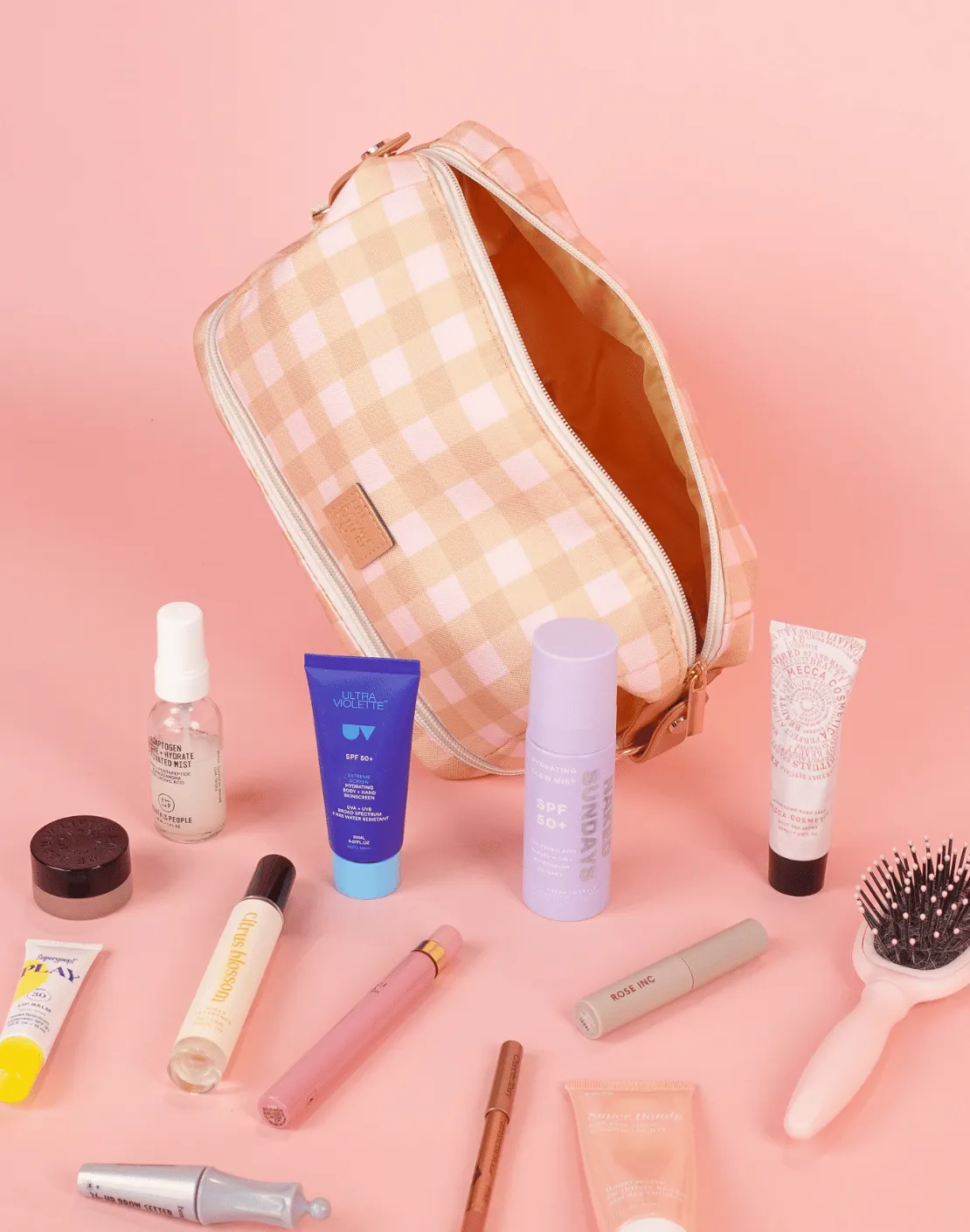 Rose All Day Cosmetic Bag sold by The Somewhere Co. product image thumbnail 2