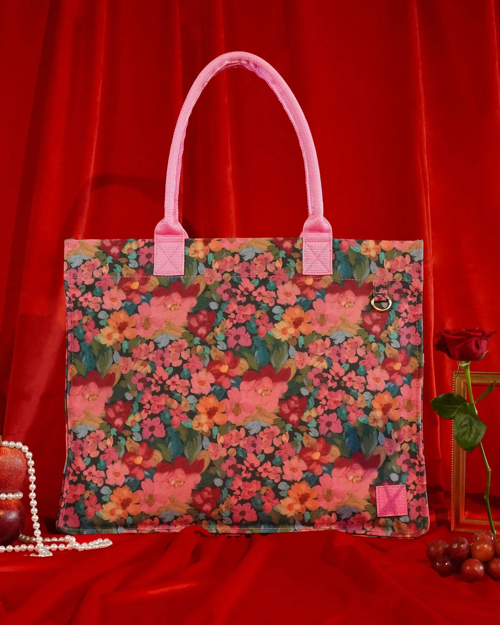 Amongst the Flowers Ultimate Tote Bag sold by The Somewhere Co. product image thumbnail 2