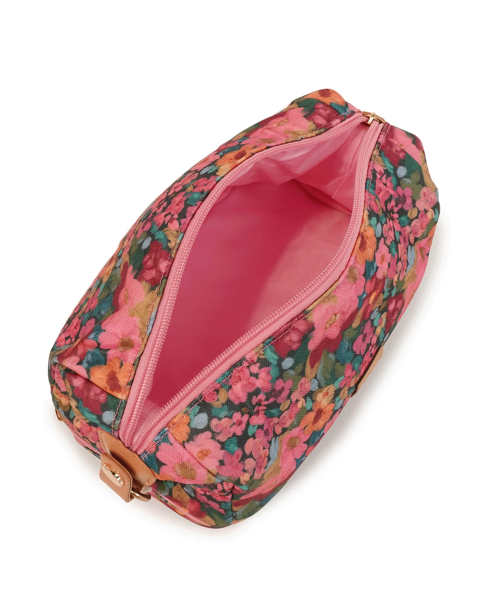 Amongst The Flowers Cosmetic Bag sold by The Somewhere Co. product image thumbnail 4