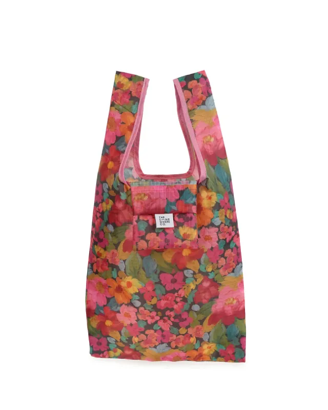 Amongst the Flowers Small Reusable Shopping Bag sold by The Somewhere Co.