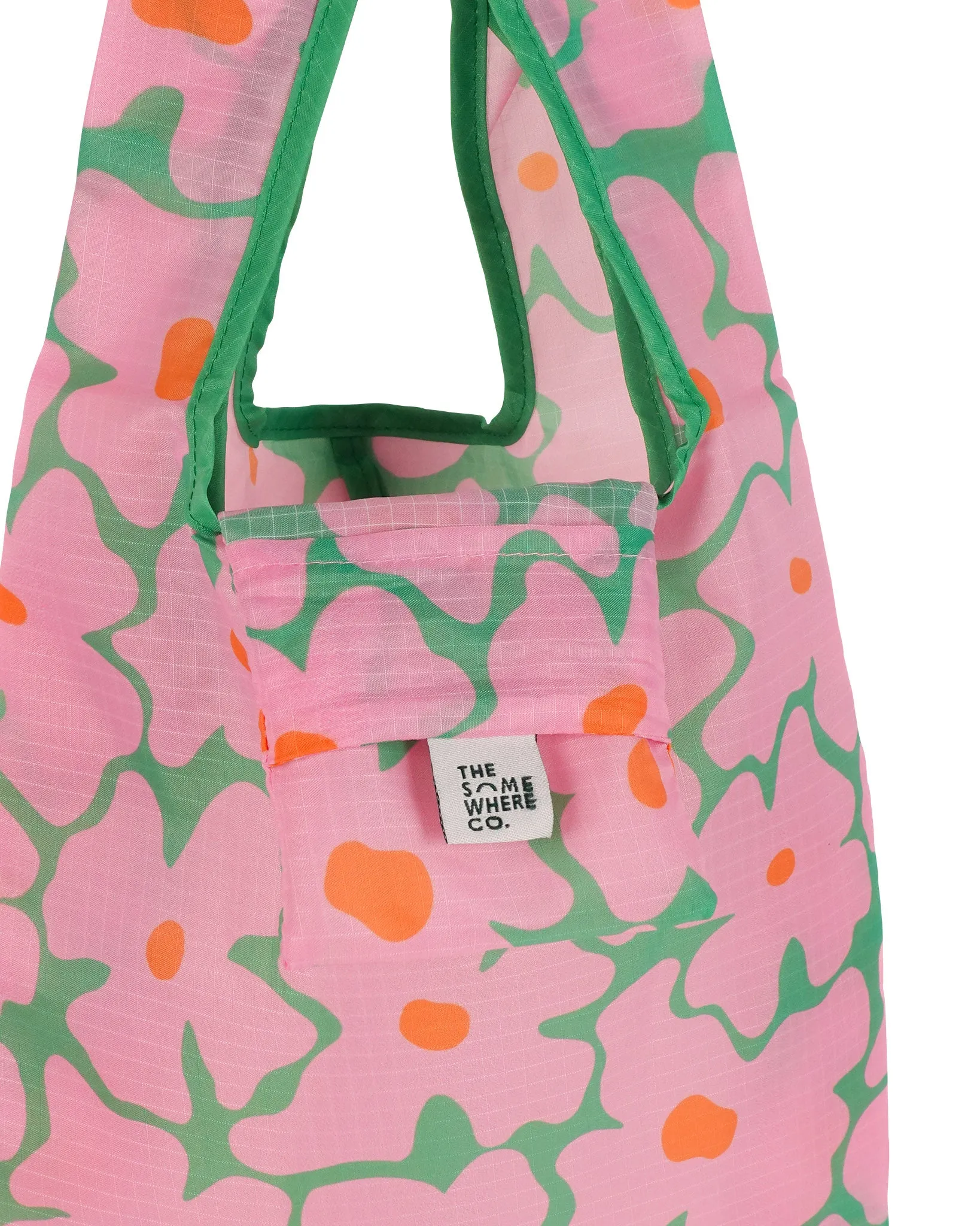 Blossom Small Reusable Shopping Bag sold by The Somewhere Co. product image thumbnail 4