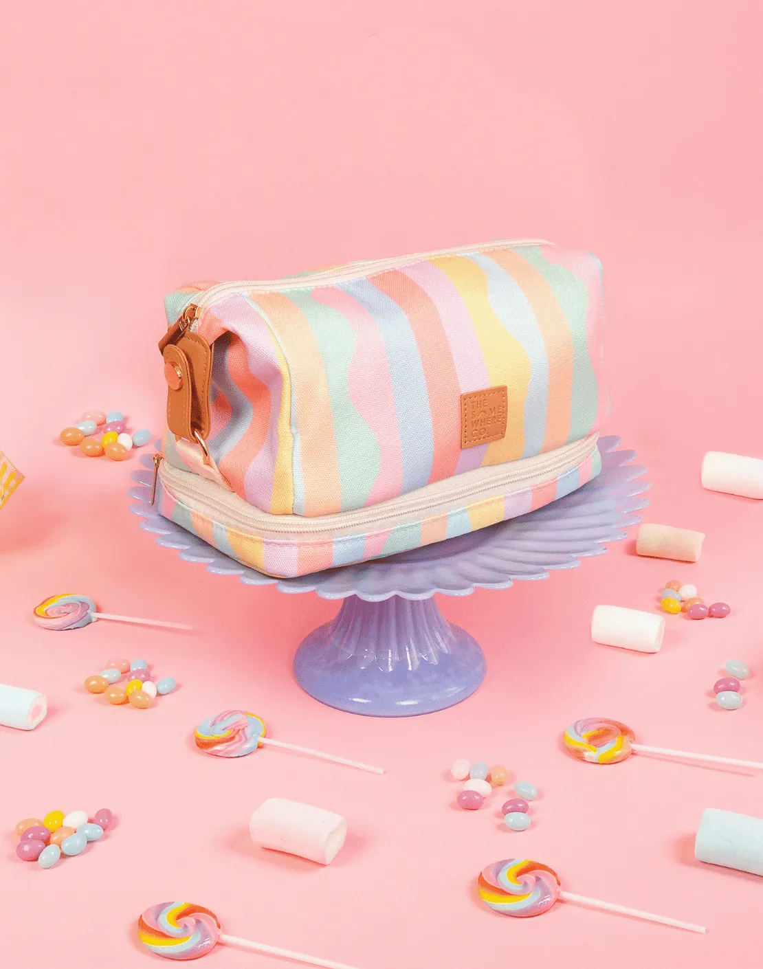 Sunset Soiree Cosmetic Bag sold by The Somewhere Co. product image thumbnail 2