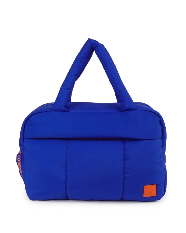 Cobalt Marshmallow Duffle Bag sold by The Somewhere Co.