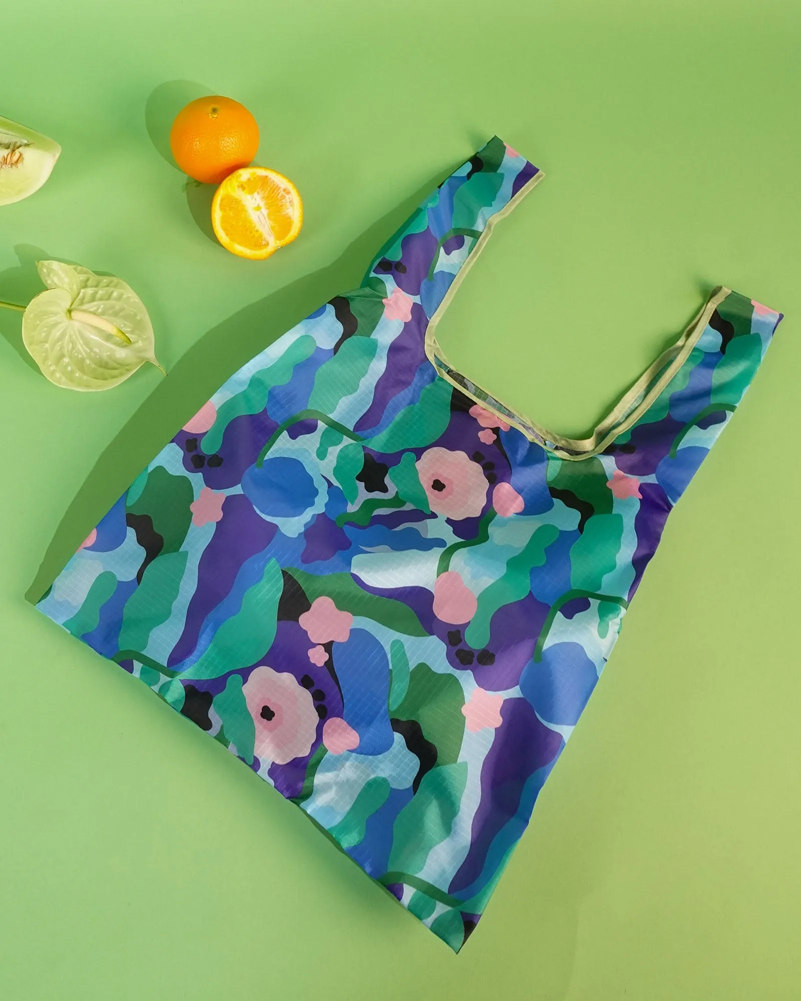 Honeydew Reusable Shopping Bag sold by The Somewhere Co. product image thumbnail 2