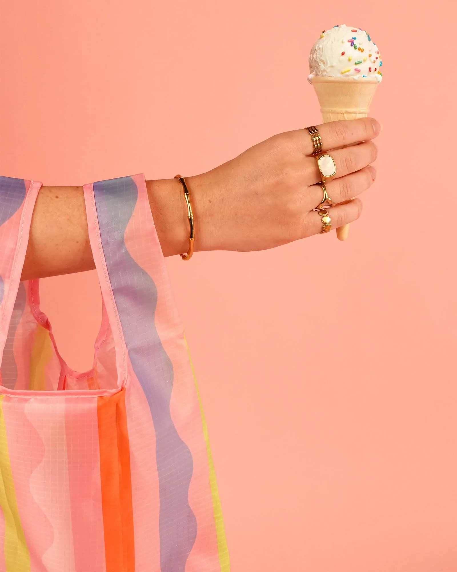 Sweet Siesta Reusable Shopping Bag sold by The Somewhere Co. product image thumbnail 5