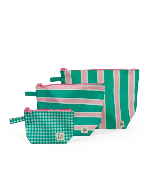 Palm Springs Handy Pouch Trio sold by The Somewhere Co.