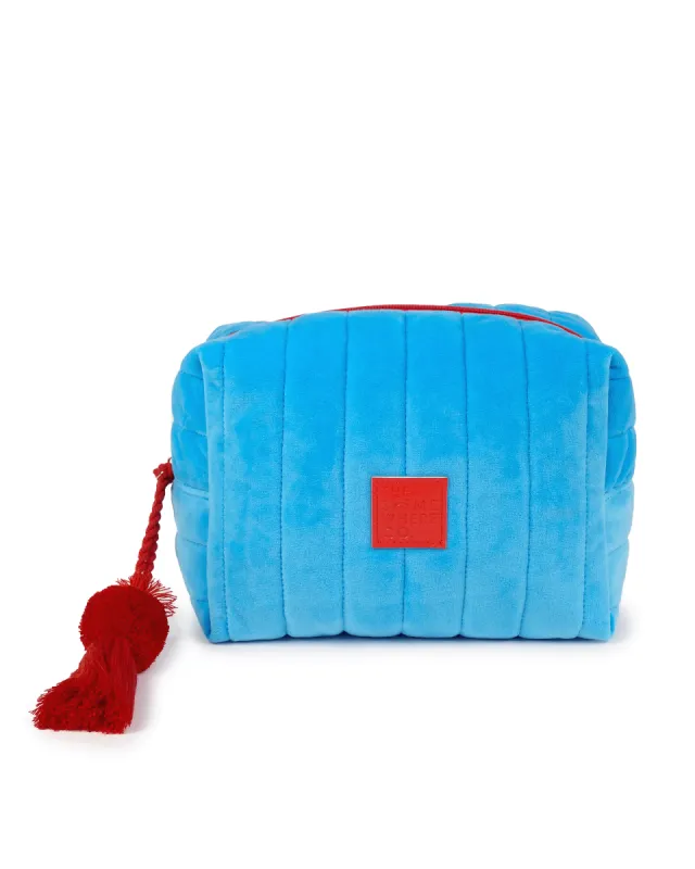 Blue Velvet Cosmetic Case sold by The Somewhere Co.