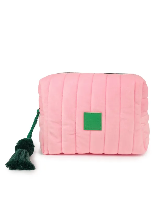 Pink Velvet Cosmetic Case sold by The Somewhere Co.