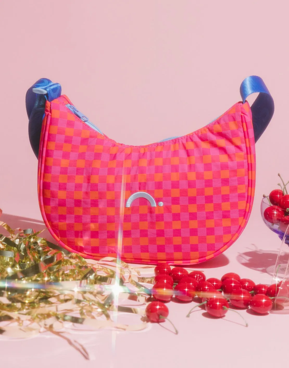 Cherry Pie Medium Crescent Bag sold by The Somewhere Co. product image thumbnail 2