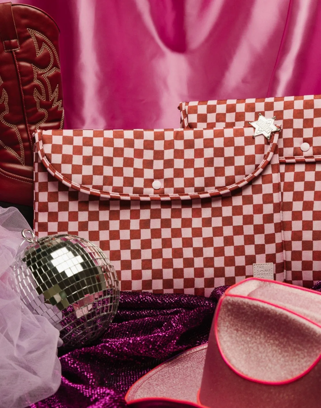 Crimson Haze 14-Inch Laptop Case sold by The Somewhere Co. product image thumbnail 2