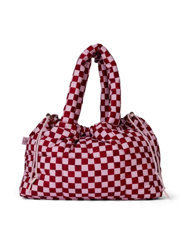 Crimson Haze Marshmallow Midi Tote sold by The Somewhere Co.