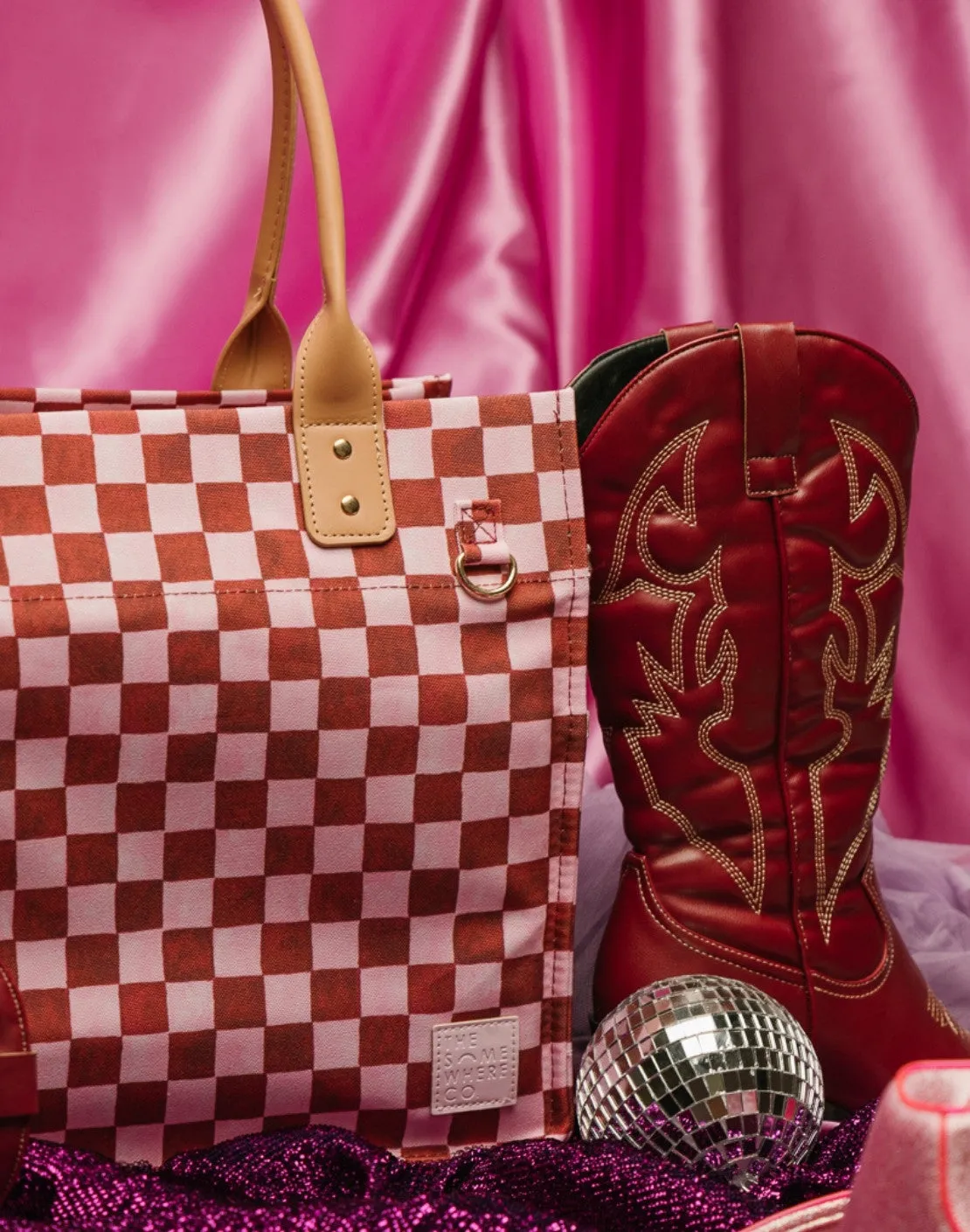 Crimson Haze Everyday Tote sold by The Somewhere Co. product image thumbnail 4