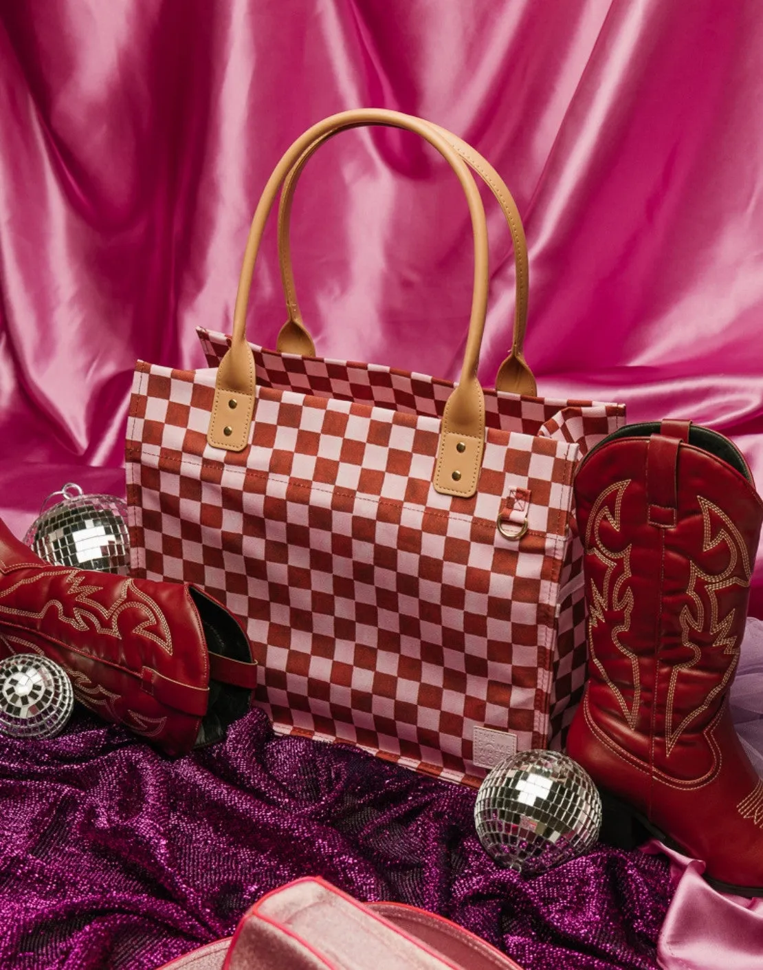 Crimson Haze Everyday Tote sold by The Somewhere Co. product image thumbnail 2