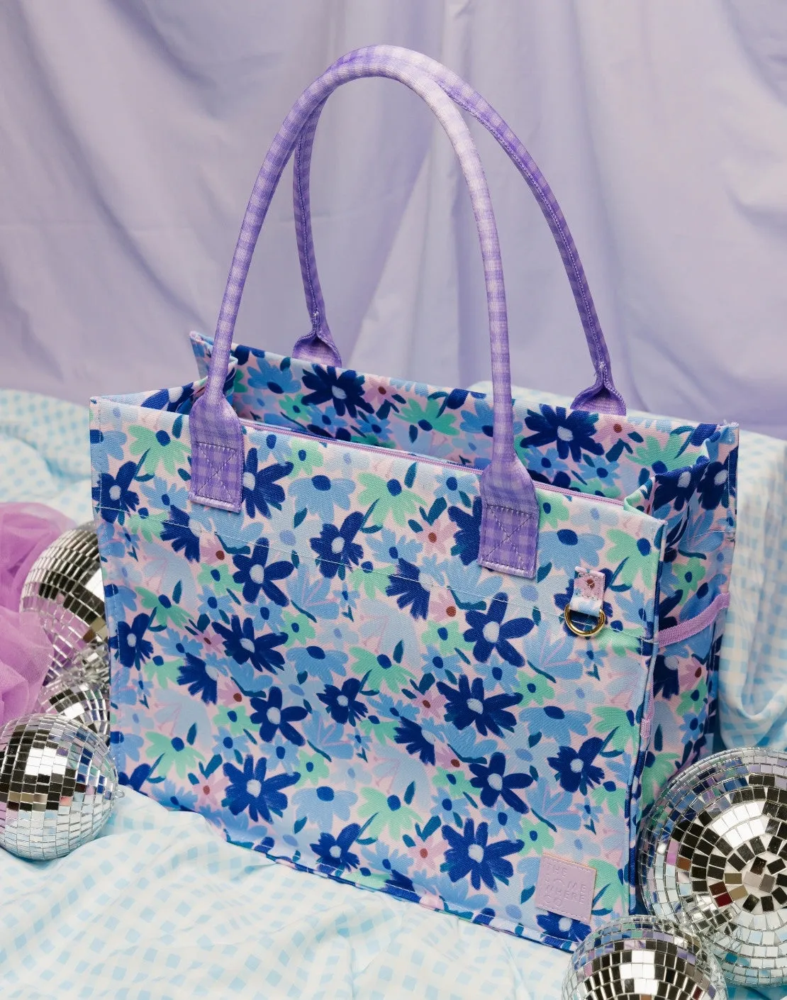 Blue Meadow Everyday Tote sold by The Somewhere Co. product image thumbnail 4