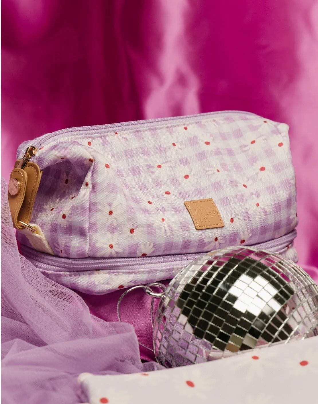 Daisy Fields Cosmetic Bag sold by The Somewhere Co. product image thumbnail 2