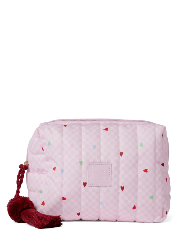 Queen of Hearts Cosmetic Case sold by The Somewhere Co.