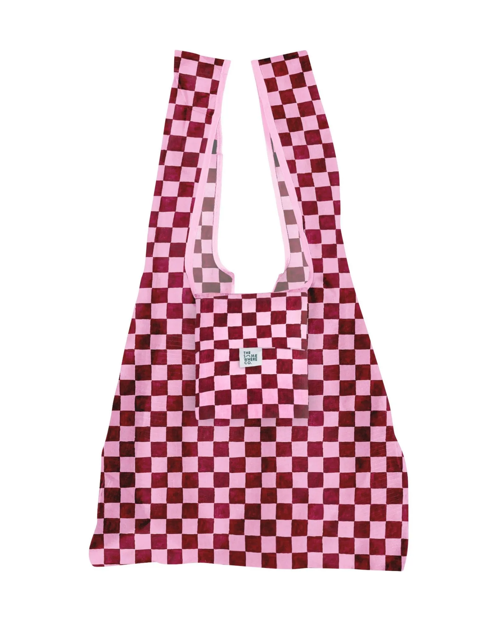 Crimson Haze Reusable Shopping Bag sold by The Somewhere Co.