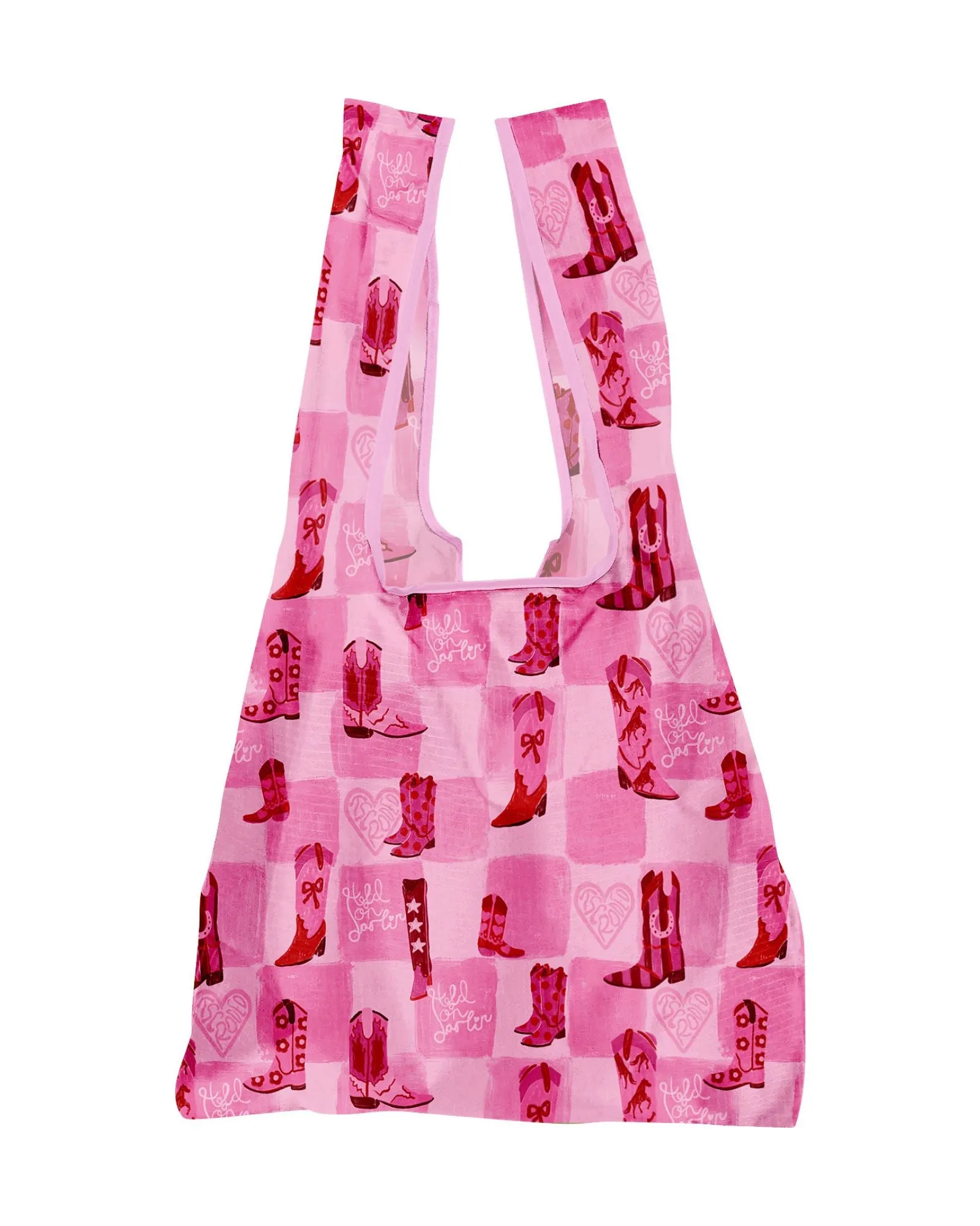 Hold On Darlin' Reusable Shopping Bag sold by The Somewhere Co. product image thumbnail 4
