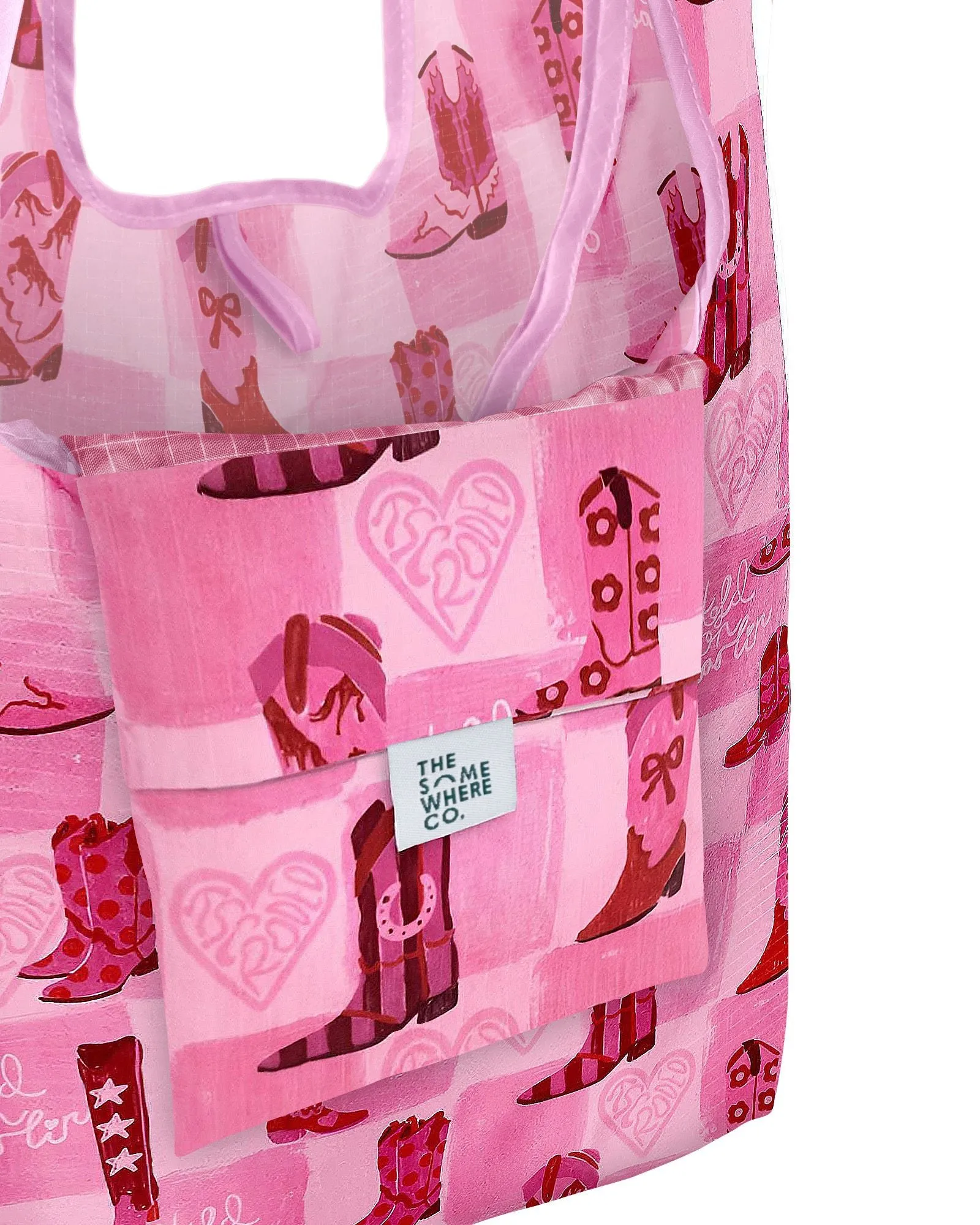 Hold On Darlin' Reusable Shopping Bag sold by The Somewhere Co. product image thumbnail 5