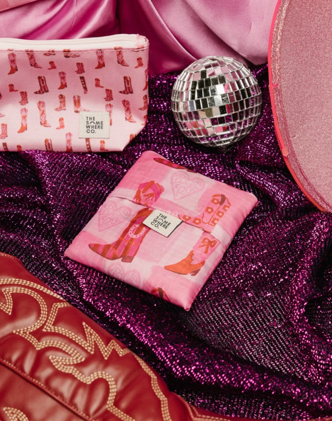 Hold On Darlin' Reusable Shopping Bag sold by The Somewhere Co. product image thumbnail 2