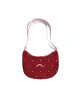 Queen of Hearts Small Crescent Bag sold by The Somewhere Co.