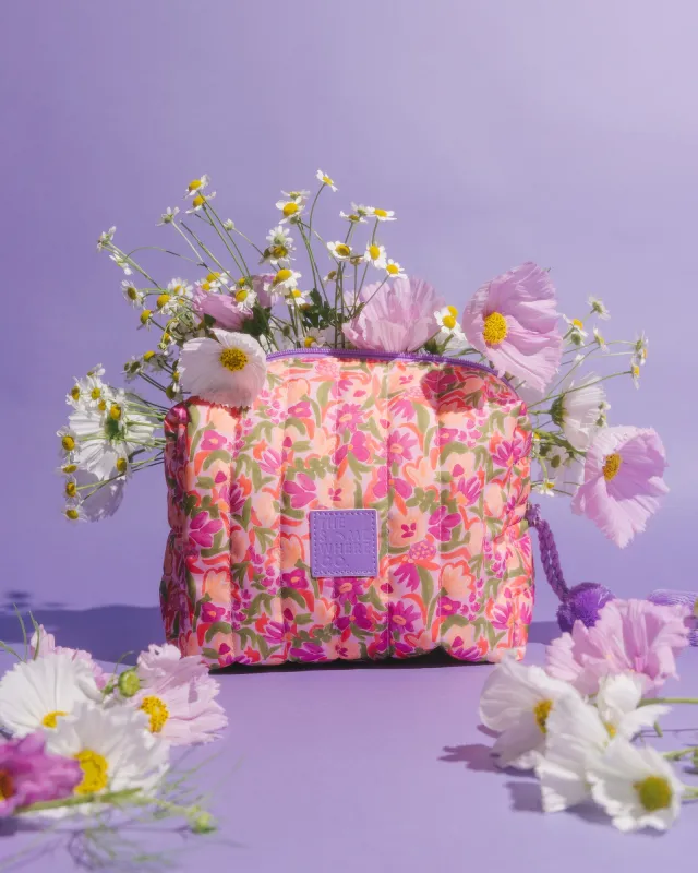 Petal Party Cosmetic Case sold by The Somewhere Co.
