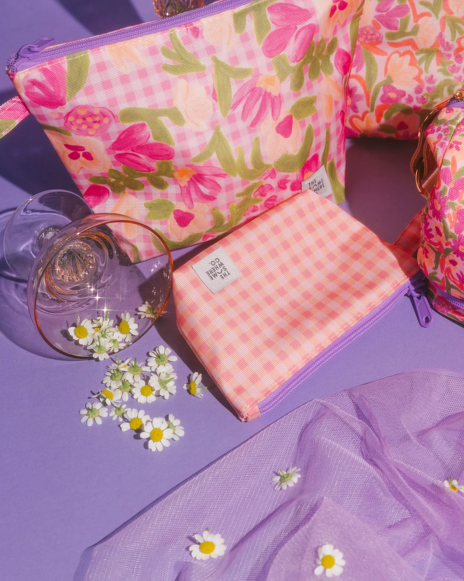 Petal Party Handy Pouch Trio sold by The Somewhere Co. product image thumbnail 3