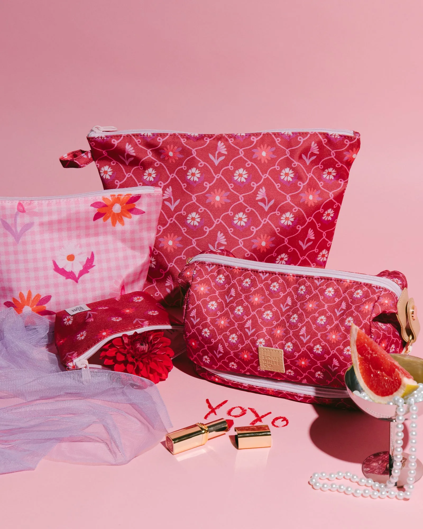 Rosewood Cosmetic Bag sold by The Somewhere Co. product image thumbnail 2