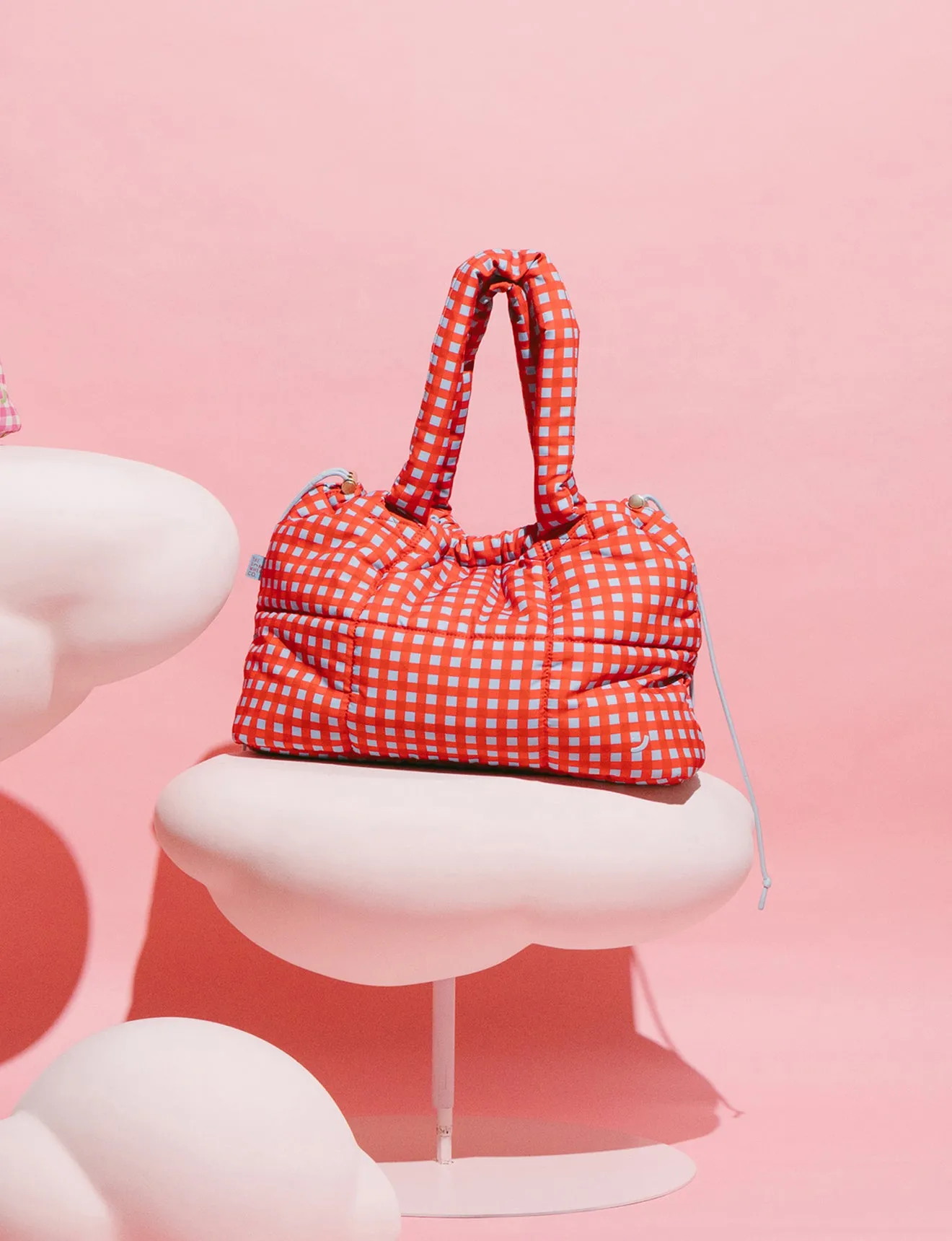 Raspberry Crush Marshmallow Midi Tote sold by The Somewhere Co. product image thumbnail 3
