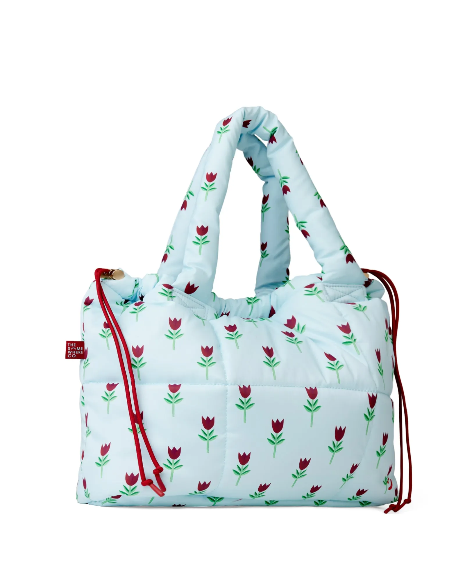 Buy Myself Flowers Marshmallow Midi Tote sold by The Somewhere Co. product image thumbnail 2