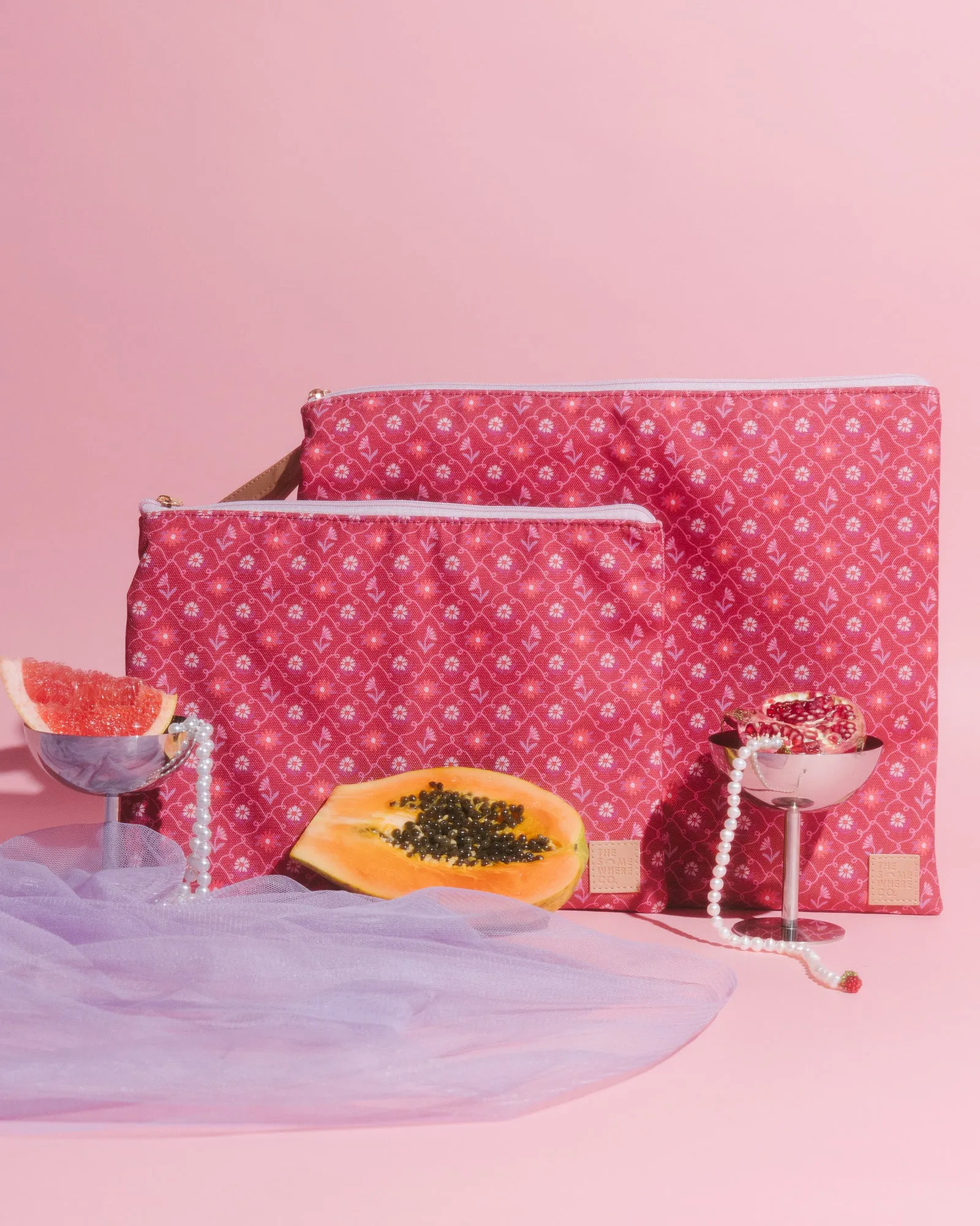 Rosewood - Large Wet Bag sold by The Somewhere Co. product image thumbnail 2